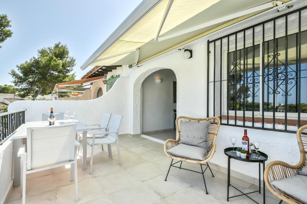 Modern Stylish Bungalow In Moraira Exterior foto